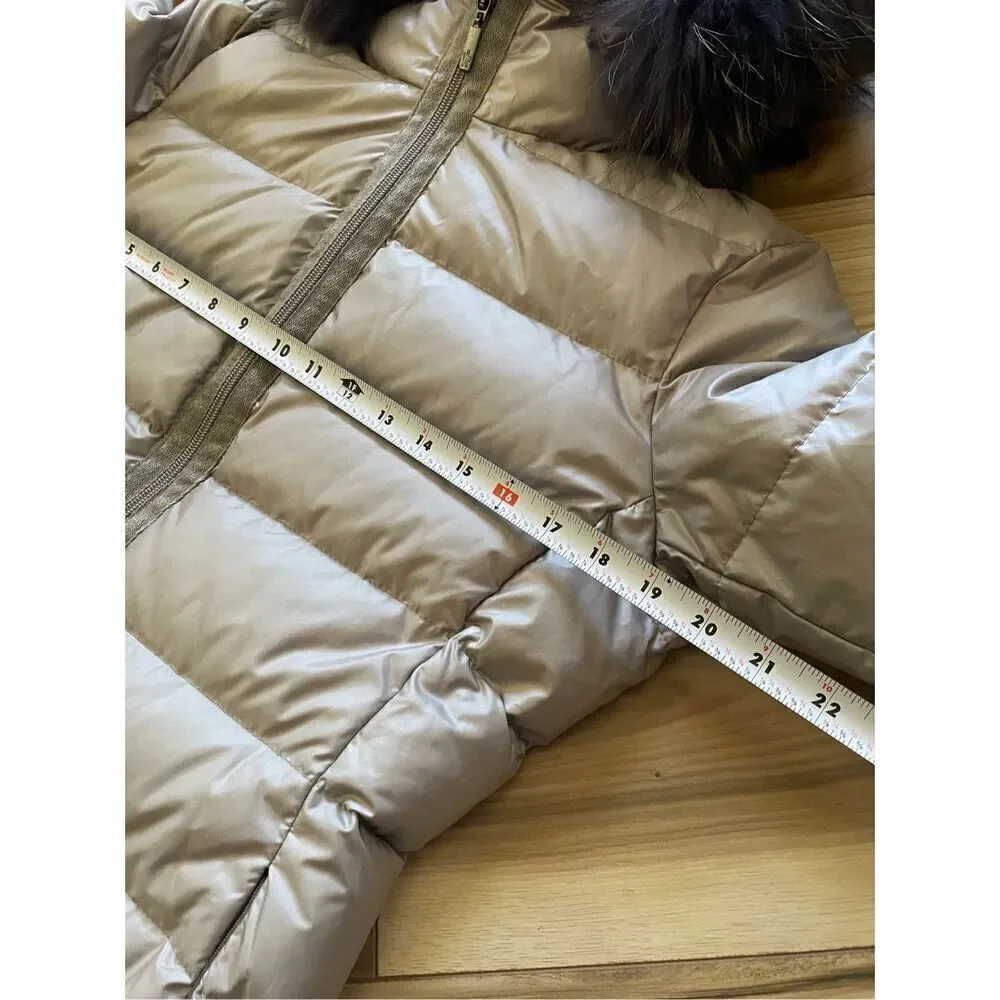Moncler down grey jacket for women size 02.(M) - Picture 5 of 15